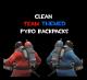 Clean Team Themed Pyro Backpack Skin screenshot