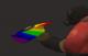 rainbow axe Skin screenshot