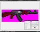 AK-47 Dark Red. Skin screenshot