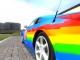 Nyan cat paintjob for TDM's Drivable Nissan 350z Skin screenshot