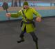 Green soldier coat Skin screenshot