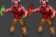 Doom Skin: Baron Of Hell With Red Fireballs Skin screenshot