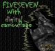 Fiveseven with digital camo Skin screenshot