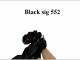 Black Sig 552 Skin screenshot