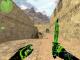 Neon Green Knife Skin screenshot