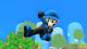 Black and Blue Mario Skin screenshot