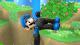 Black and Blue Mario Skin screenshot