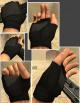 Black carbon gloves Skin screenshot