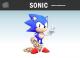 Sonic CD styled Sonic Skin screenshot