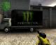 Monster Energy Shipping Truck Skin screenshot