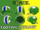 BRAZIL & USA FOOTBALL HELMETS Skin screenshot