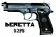 Beretta 92FS B&W Skin screenshot