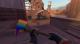Pyro's Rainbow Axe Skin screenshot