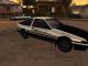 initial D AE86 Skin screenshot