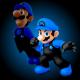 Black and Blue Mario Skin screenshot