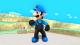 Black and Blue Luigi Skin screenshot