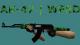 AK 47 | WEED ,Default model Skin screenshot