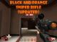 Black/Orange Sniper(Updated) Skin screenshot