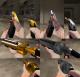 Small Gold and Silver Weapons Pack Skin screenshot