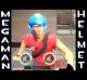 Megaman Helmet Skin screenshot