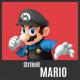 SSB4 - StrIkeR Mario Skin screenshot