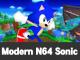 Modern N64 Sonic Skin screenshot