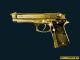 Golden/Yellow Beretta 92F Skin screenshot