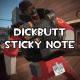 Dickbutt Sticky Note Skin screenshot
