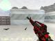 M4A1: camo red and black Skin screenshot