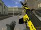 Nuclear M4A1-S CS 1.6 version Skin screenshot