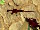 Red Tiger Camo M4a1 with taped mag Skin screenshot