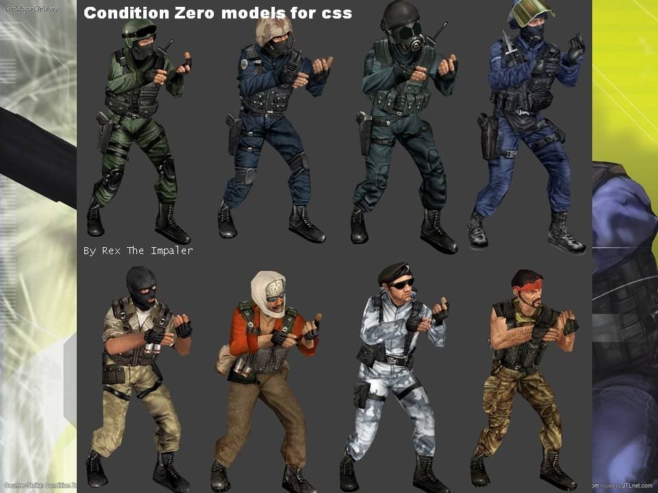 Counter Strike Source Counter Terrorist Skins