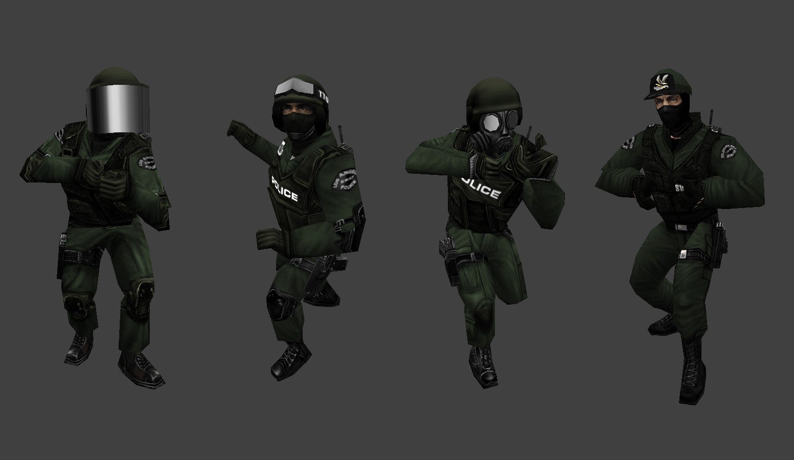 Skin pack cs. SWAT CS 1.6. Модели SWAT CS 1.6. Модели игроков КС 1.6 SWAT. Спецназ SWAT CS1.6.