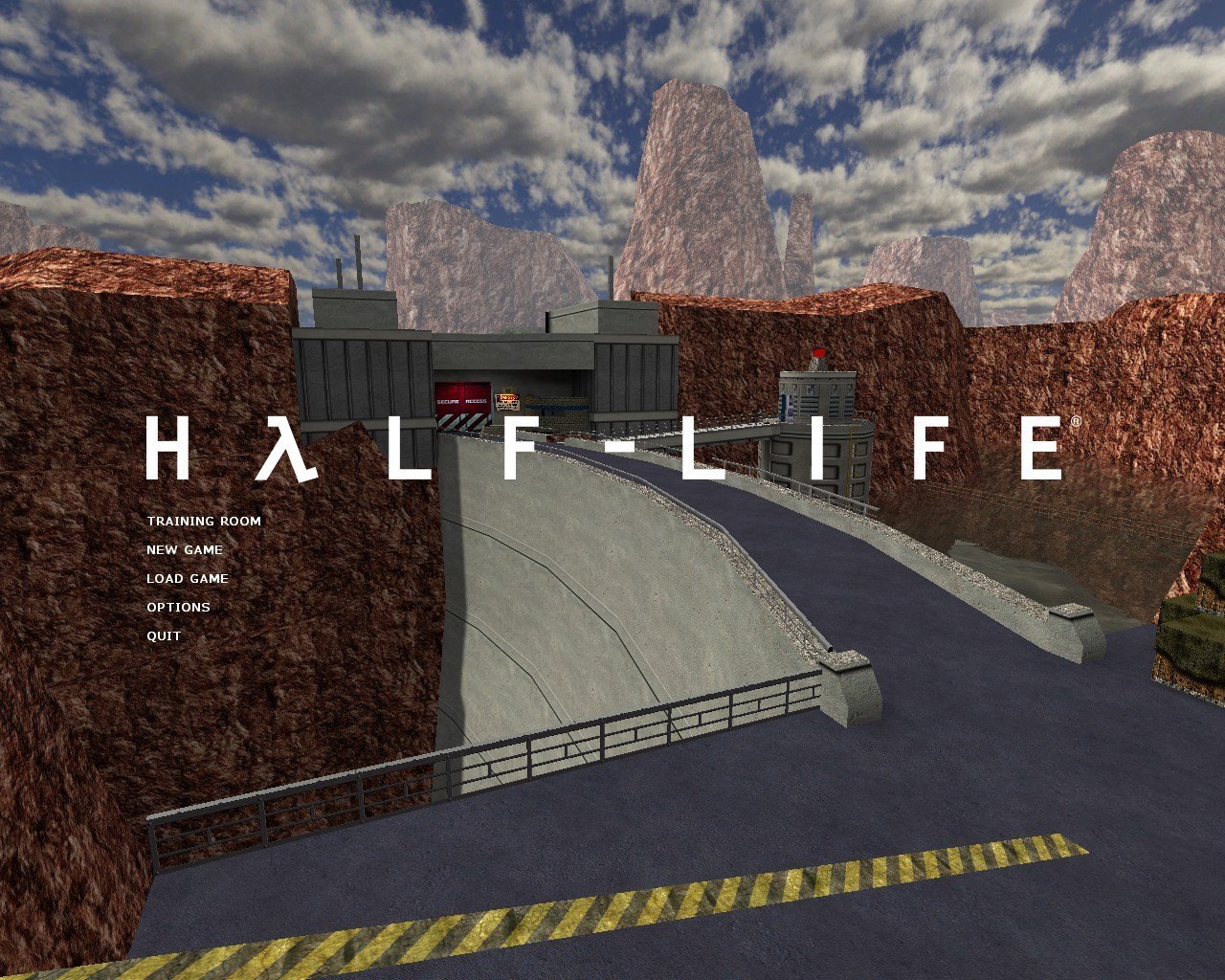 Халф лайф 1 соурс. Half Life source меню. Half Life 1 главное меню. Half Life 1 main menu.