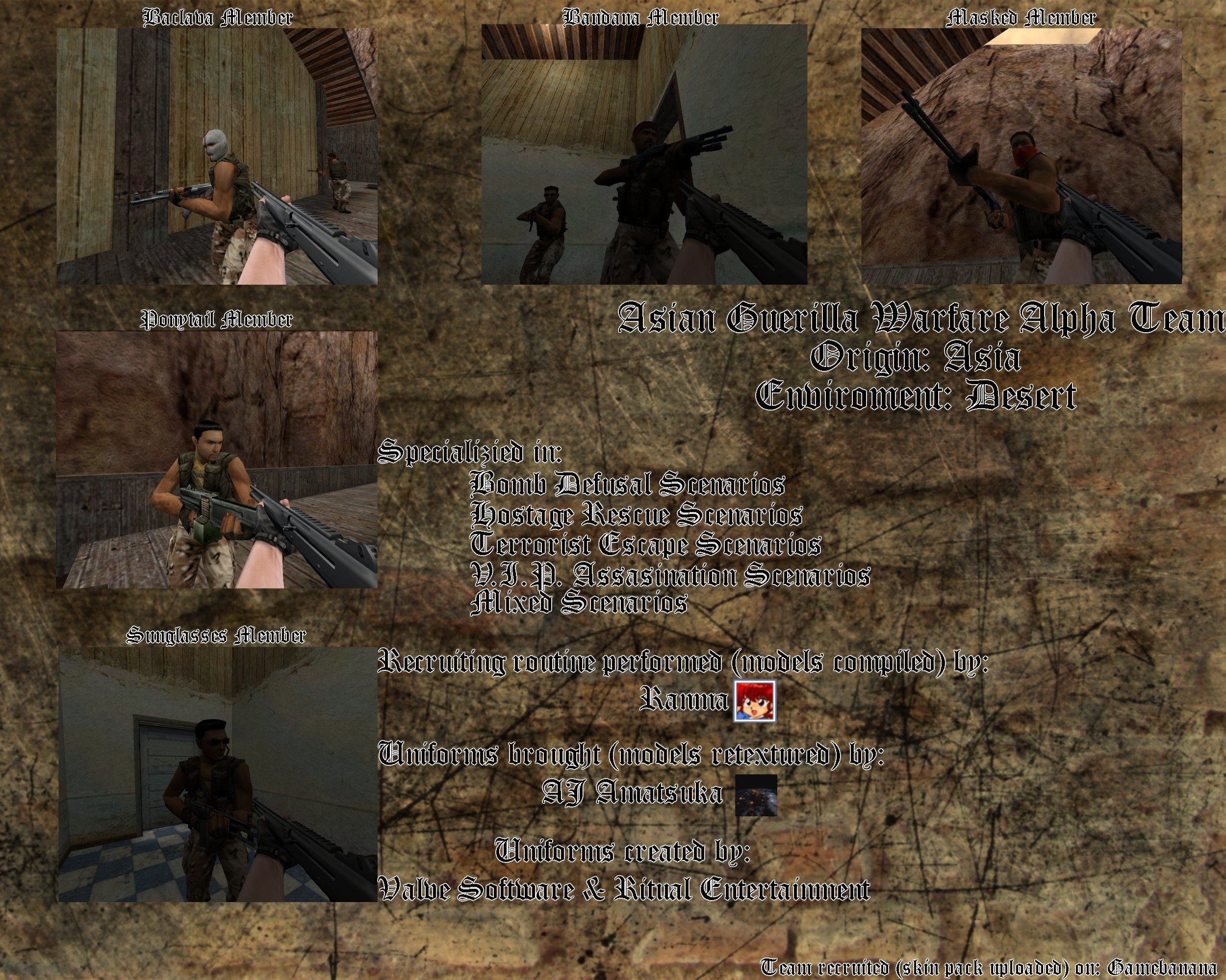 Skins (Counter-Strike: Condition Zero) > Packs (Page 2)