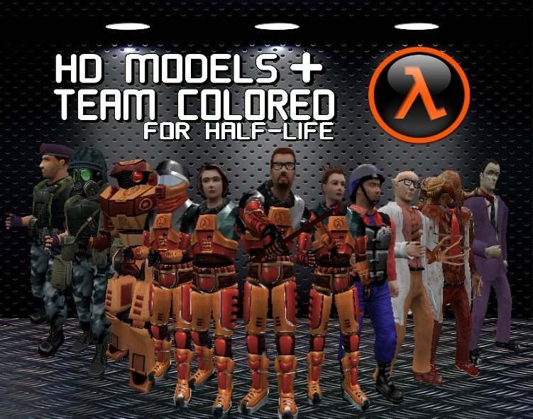 Opposing Force HQ Player Models + Team colored [Half-Life] [Mods]
