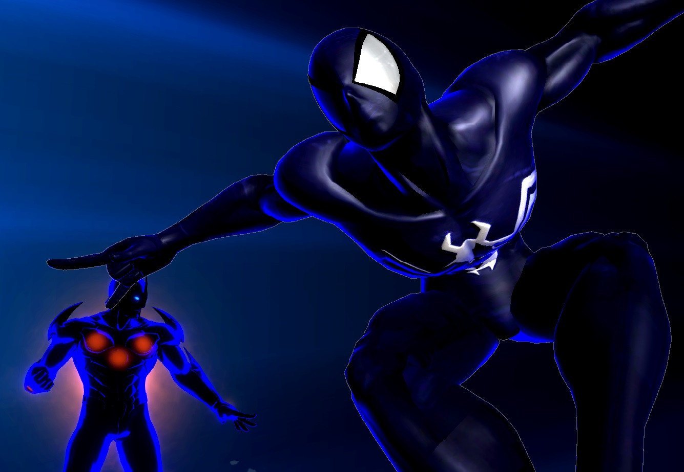 Black Suit Spiderman Web Of Shadows Spider Man DS Servers
