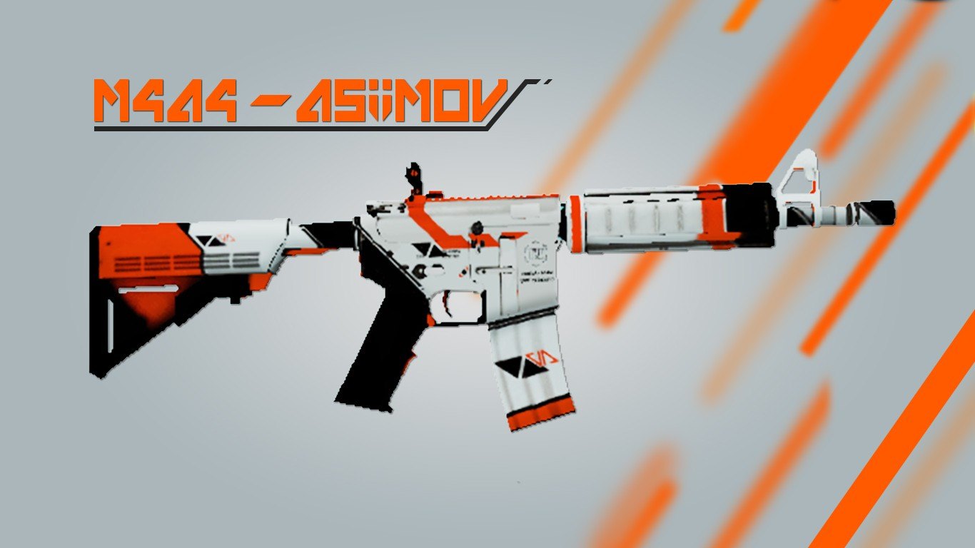 M4a4 asiimov ft фото 105