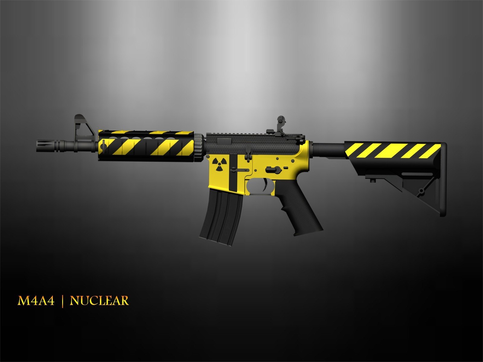 M4a4 cyber security 3d фото 18
