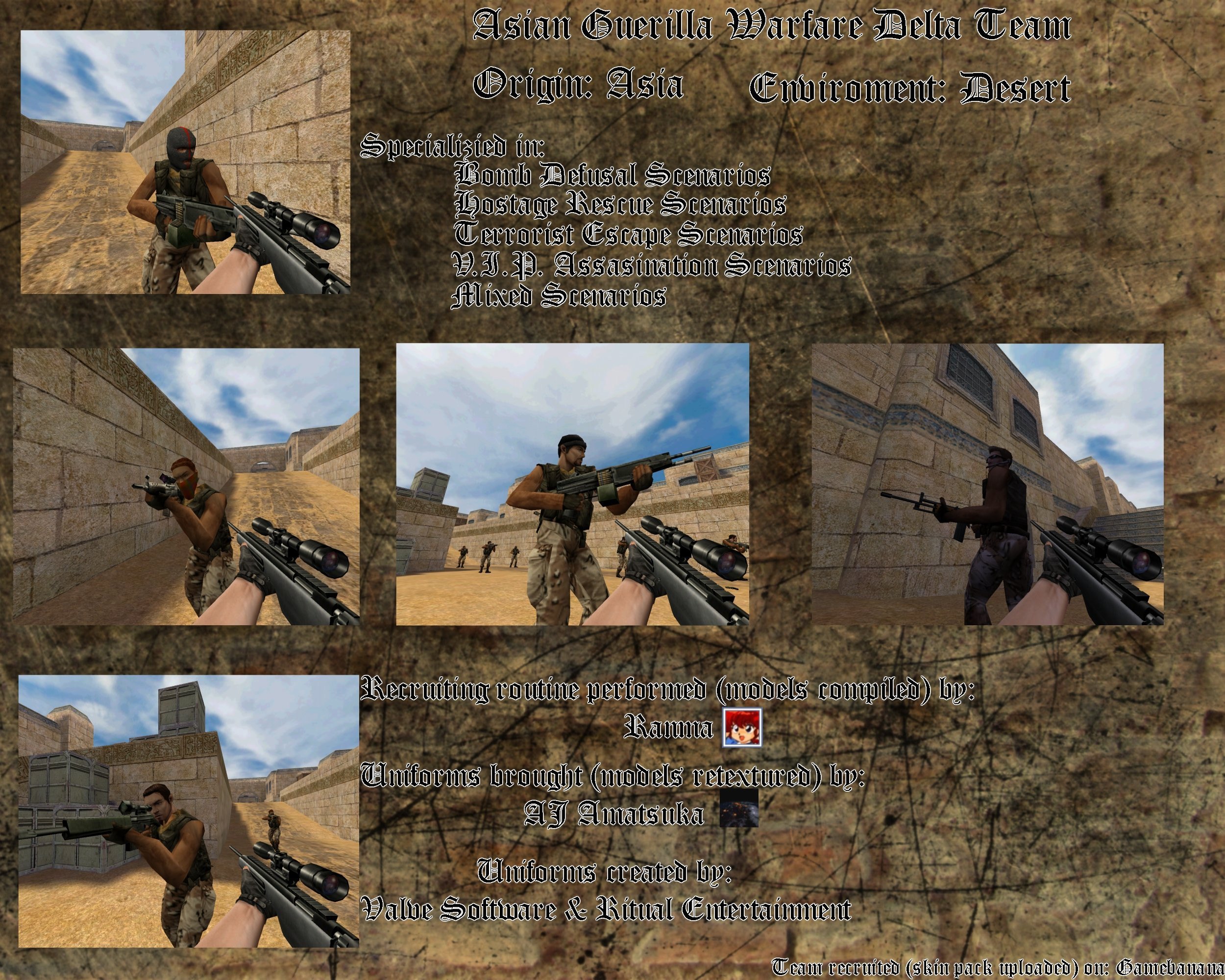 COUNTER-STRIKE CONDITION ZERO Server Banners