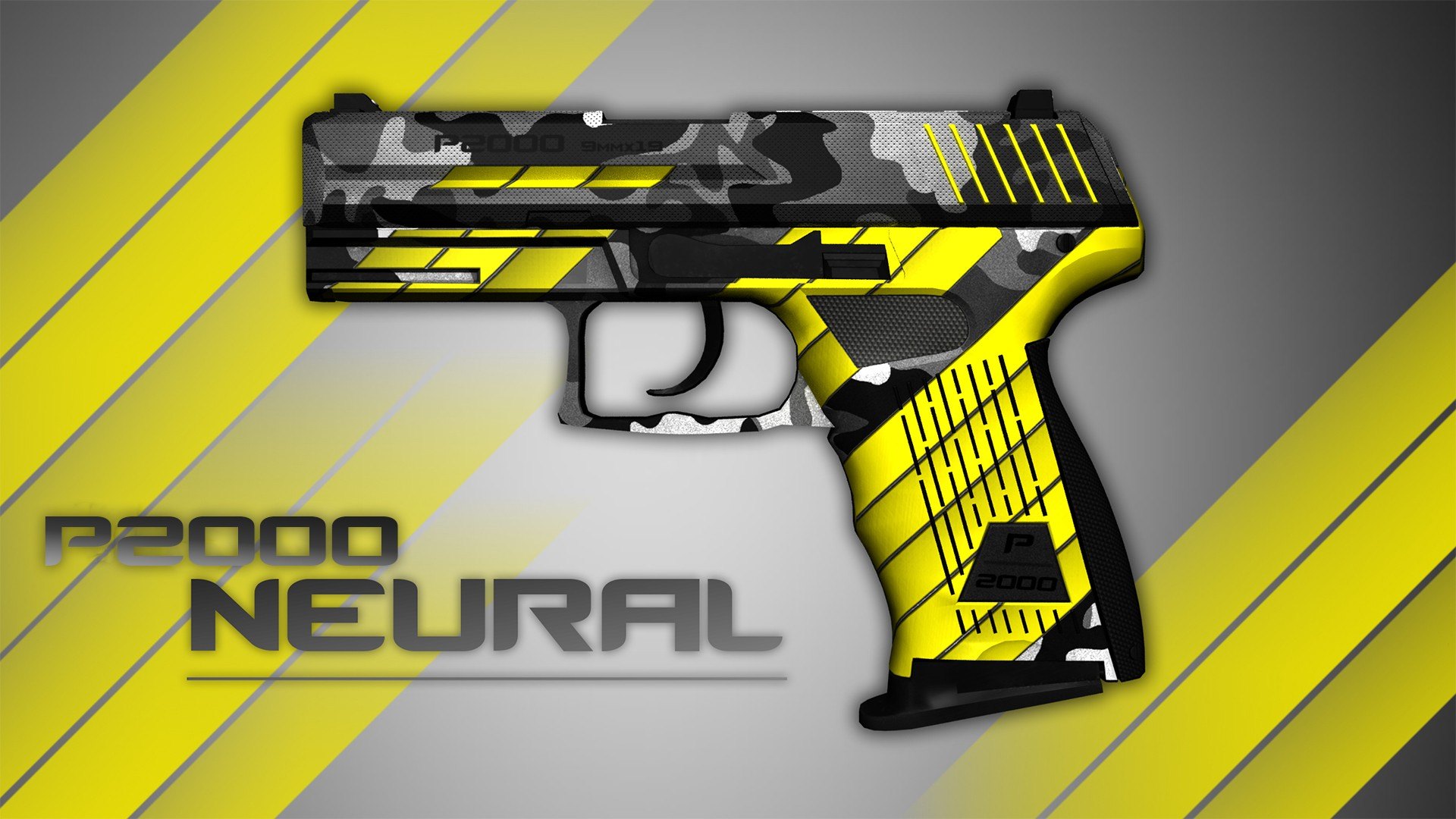 free P2000 Ivory cs go skin for iphone download