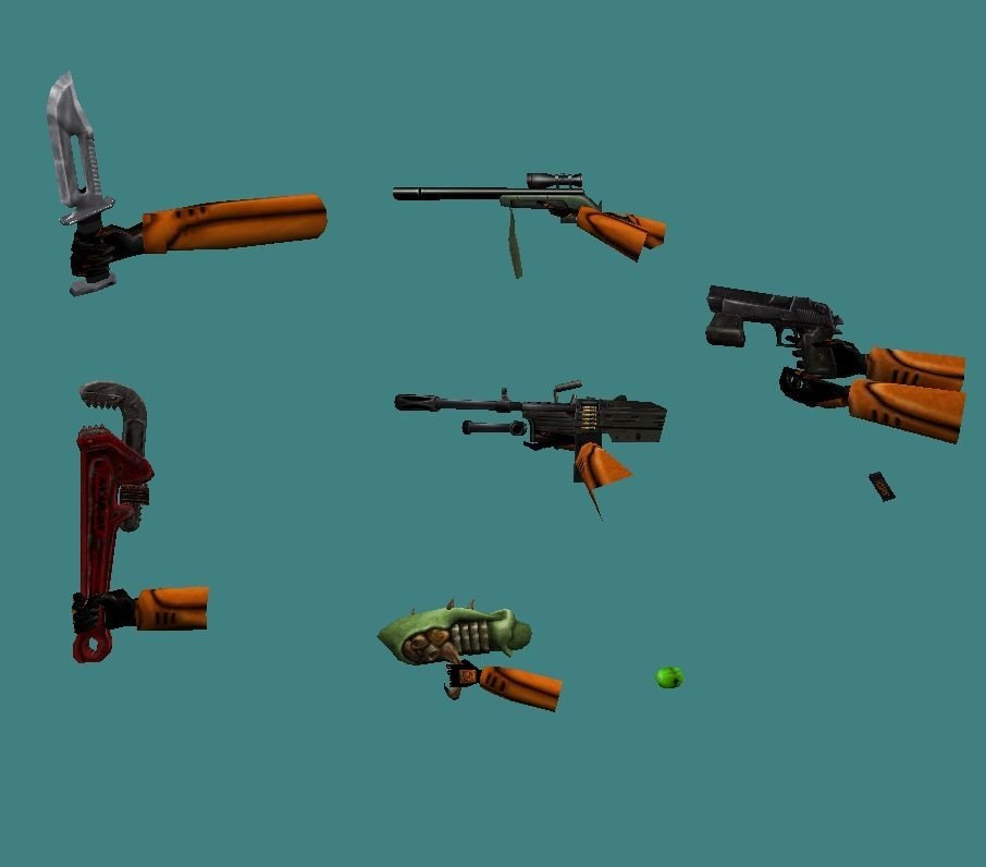 half life opposing force all weapons