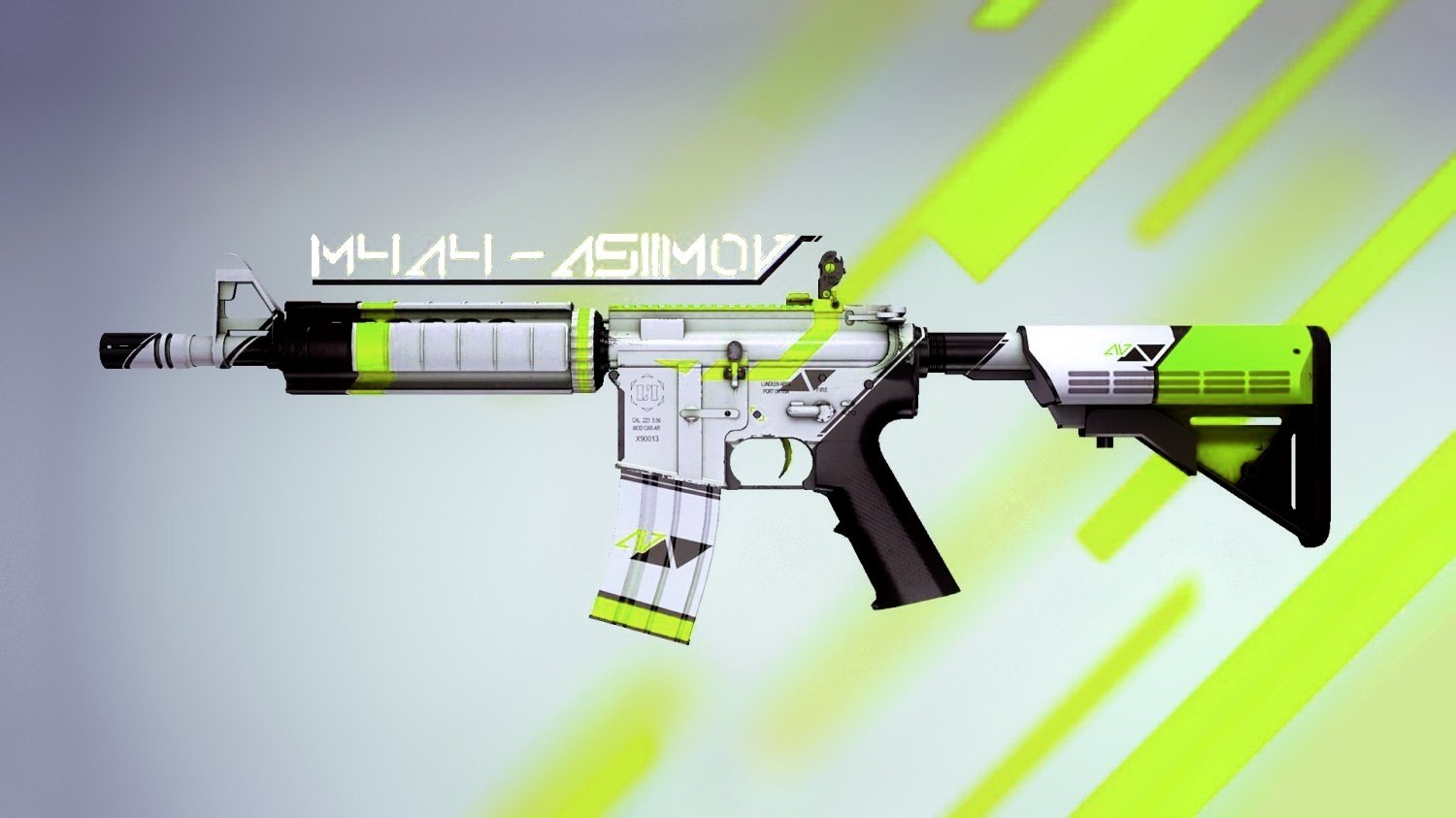 M4a4 asiimov bs фото 96