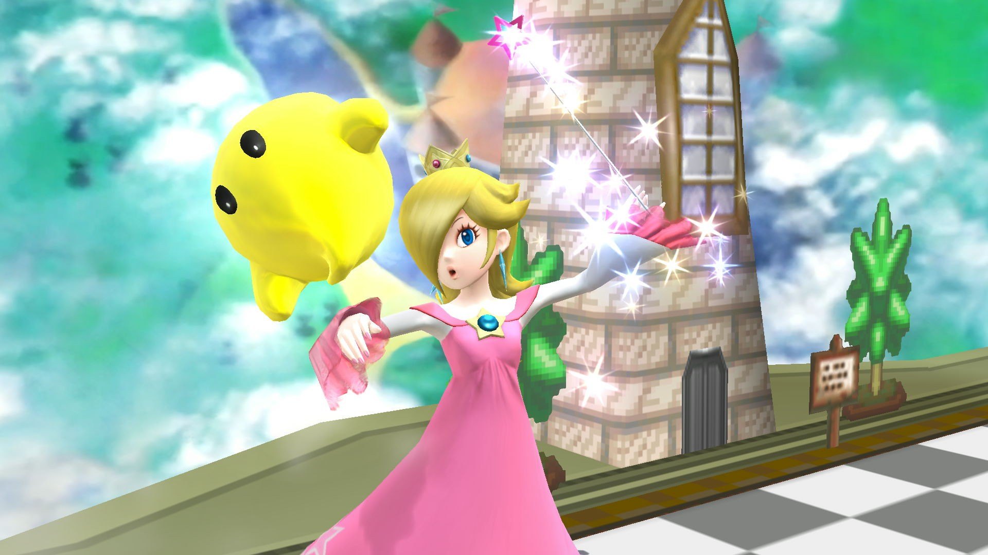 Rosalina Recolor (Princess Peach) | Rosalina and Luma | DS-Servers