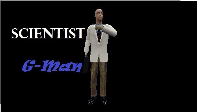 Gman – Half–life Minecraft Skin