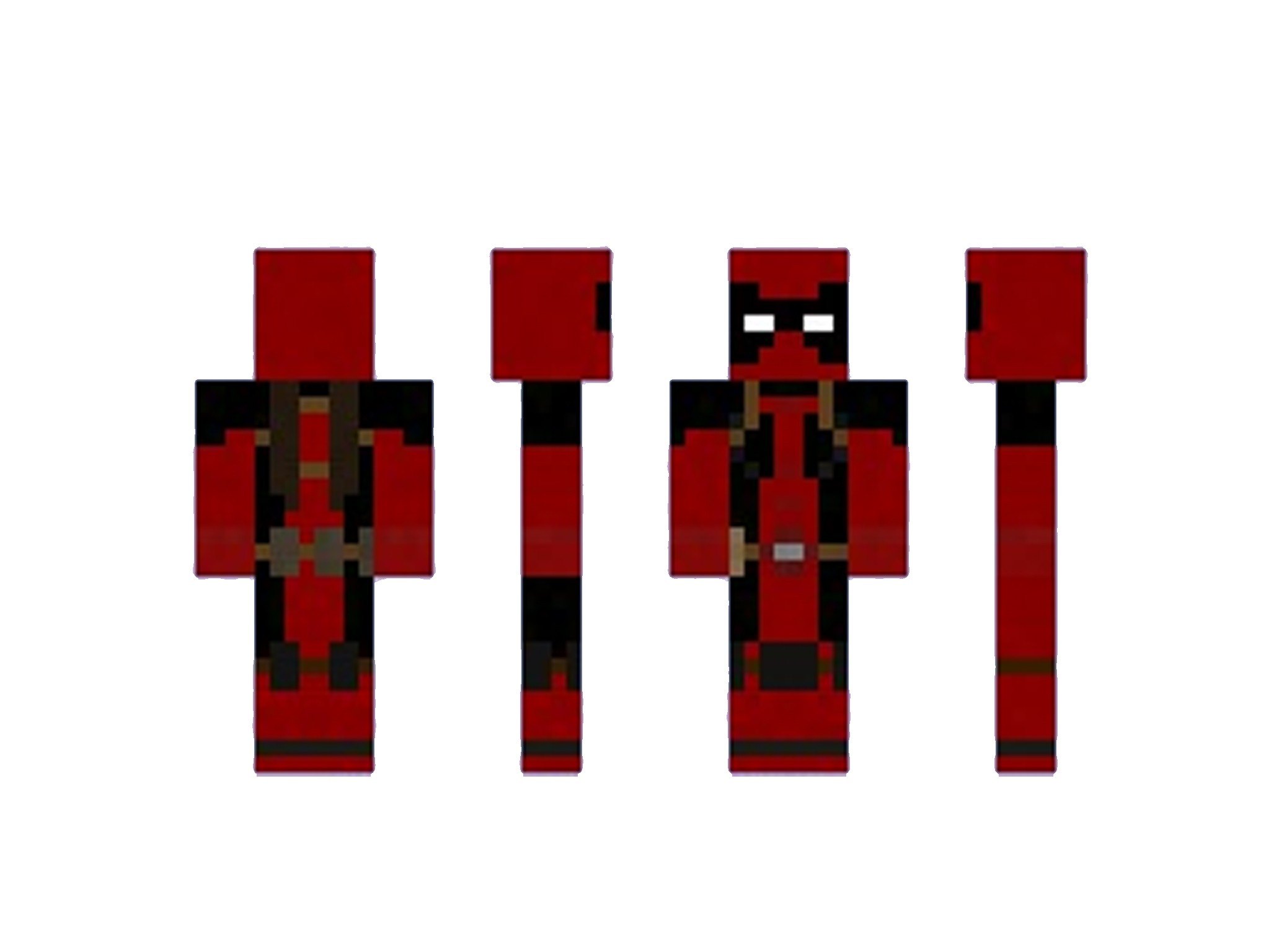 The Awesome Deadpool, Minecraft skin. 