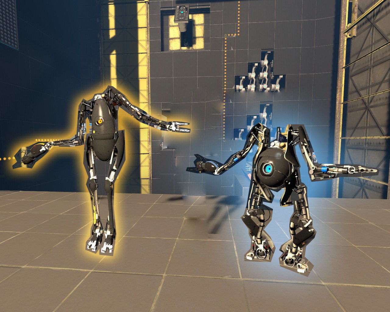 Portal 2 скины для роботов фото 19