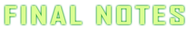 finalnotes