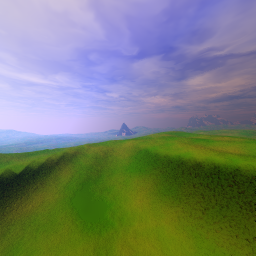 grassy