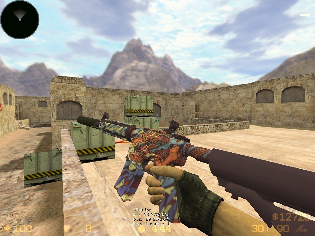 CS:GO M4A4 on CSS Hand | M4A1 | DS-Servers